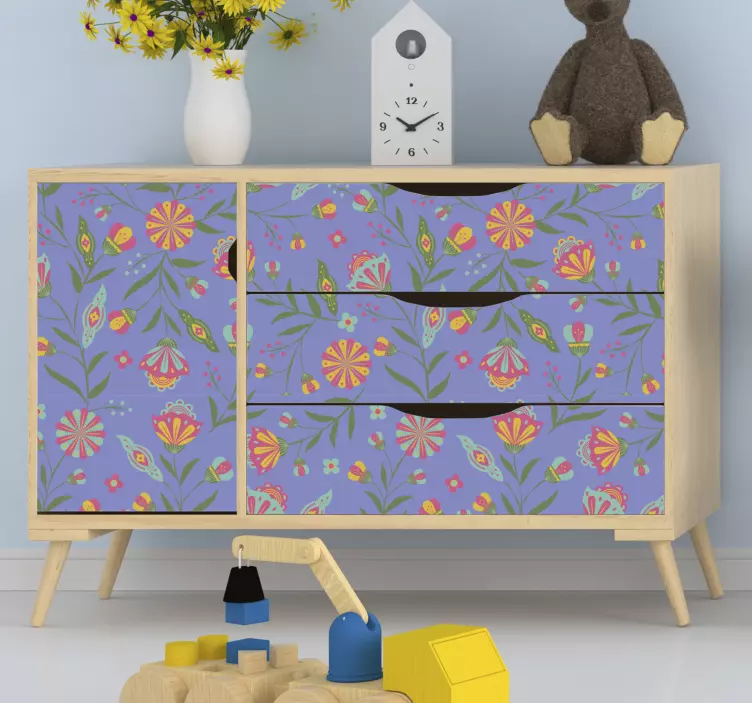 Naklejka na meble ładny design dla dzieci - TenStickers