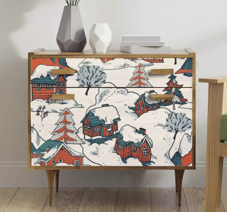 Naklejka na meble Polska góra - TenStickers