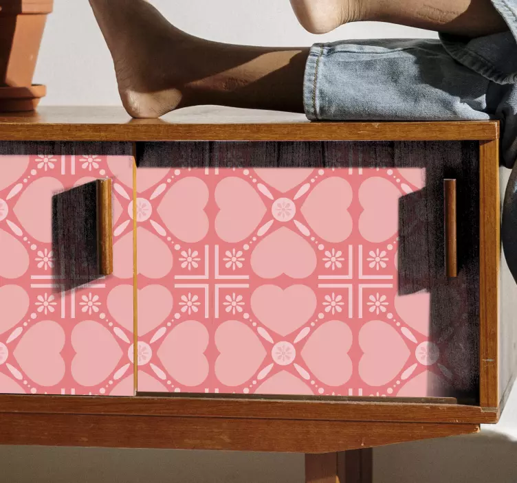 Naklejka na meble Uwielbiam projekt kallac - TenStickers