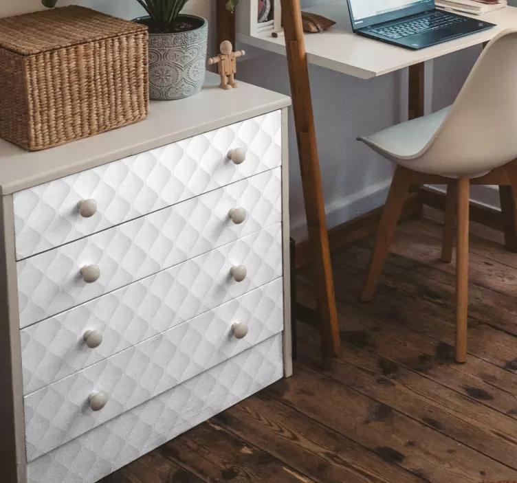 Naklejka na meble Wyściełana tekstura - TenStickers