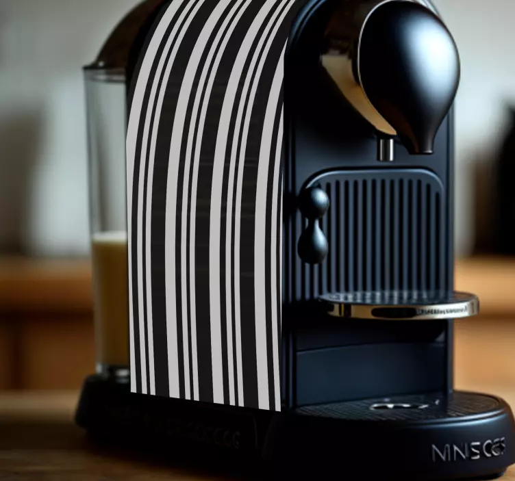 Naklejka na sprzęt AGD pionowe linie - TenStickers