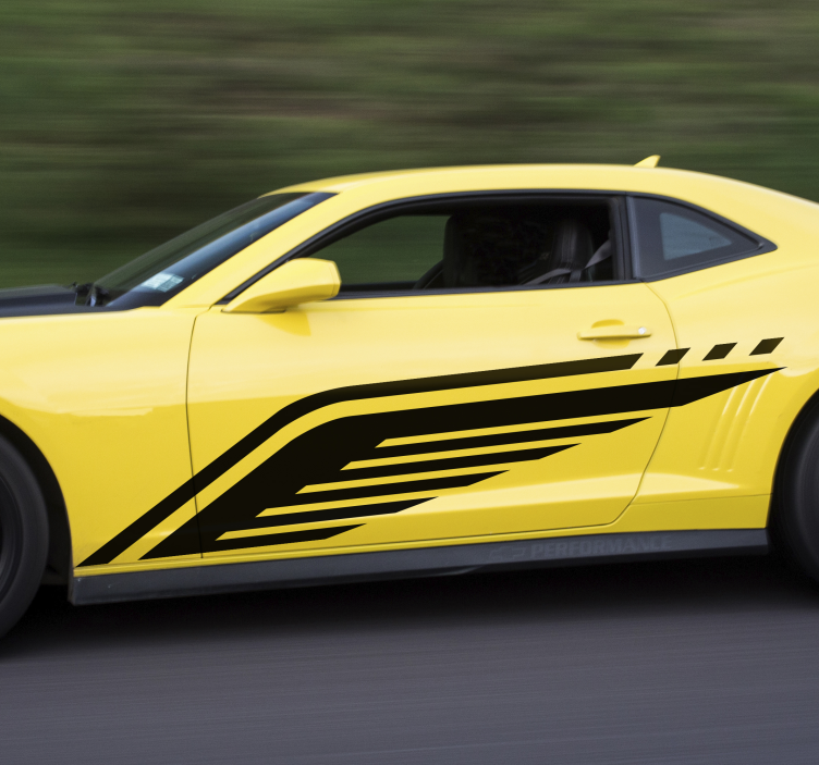 Naklejka na auto skrzydła samochodu - TenStickers