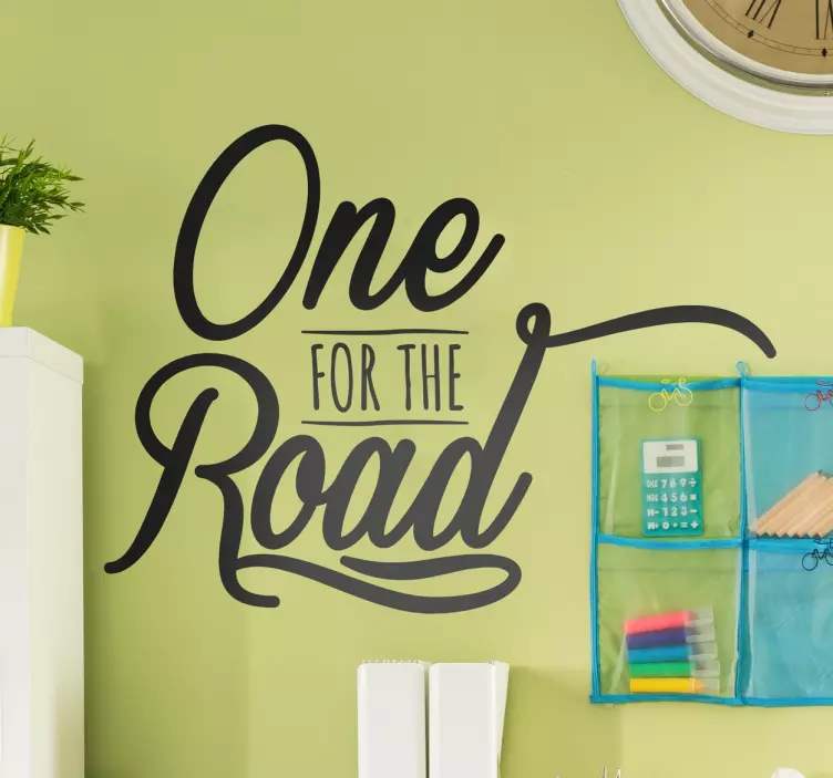 One for the Road Arctic Monkeys Naklejka ścienna - TenStickers