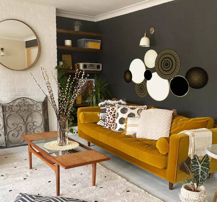 Ozdoby na ścianę glamour - TenStickers