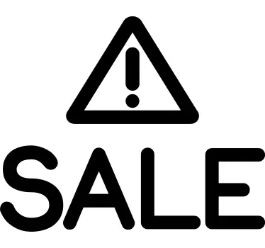 Naklejka na witrynę Sale - TenStickers
