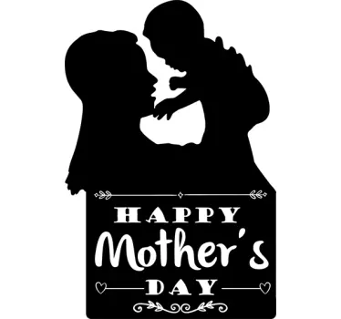 Dekoracja Happy Mother's Day - TenStickers