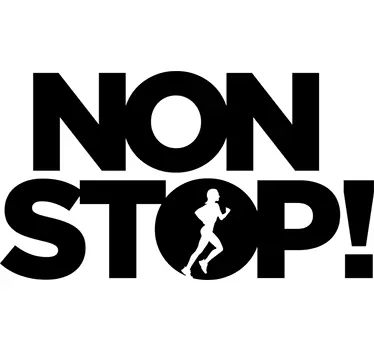Naklejka Non Stop! - TenStickers