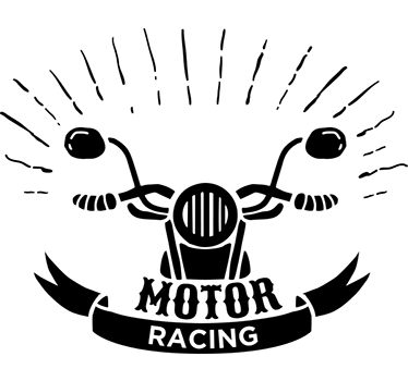 Naklejka Klasyczne Wyścigi Motocyklowe - TenStickers