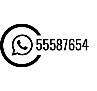 Naklejka na witrynę sklepową spersonalizowany WhatsApp - TenStickers