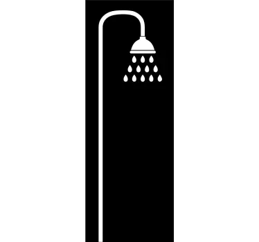 Naklejka do łazienki na prysznic - TenStickers
