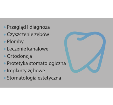 Naklejkę na witrynę z usługami spersonalizowanymi - TenStickers