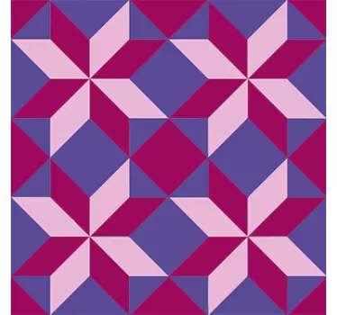 Naklejka na ścianę szlaczki geometryczny wzór - TenStickers