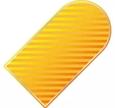 Naklejka żółta etykietka zniżkowa - TenStickers
