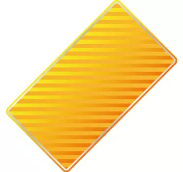 Naklejka etykieta prostokąt - TenStickers