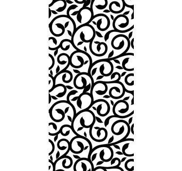 Naklejka ścienna w kwiaty - TenStickers