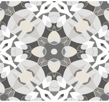 Naklejka na szyby geometryczna iluzja kwadratów - TenStickers