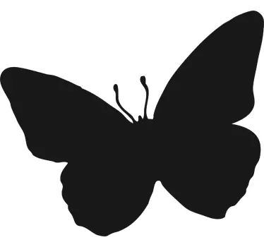 Naklejka na ścianę do salonu tablica kredowa motyl - TenStickers