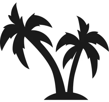 Naklejka na kontakt Palma nad kontakt - TenStickers