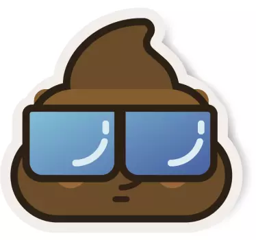 Naklejka na telefon Huawei Kupa w okularach - TenStickers