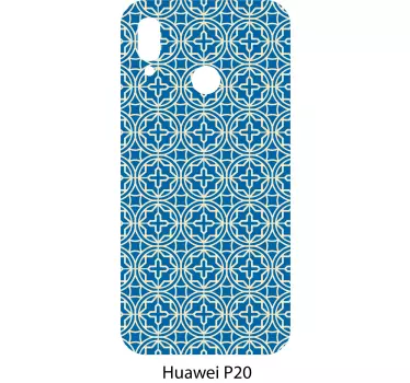 Naklejka na Huaweia okładka z nadrukiem geometrycznym - TenStickers