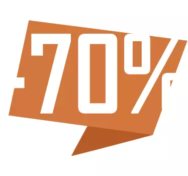 Naklejka na witrynę sklepową Promocja - TenStickers