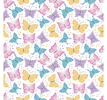 Naklejka na okno piękne motyle - TenStickers
