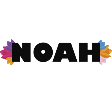 Naklejka na rower z tulipanami i imieniem - TenStickers