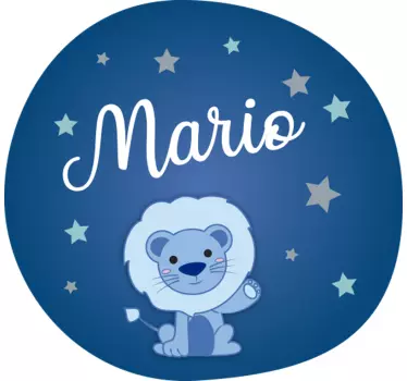 Dla niemowląt lew ilustracja  - TenStickers