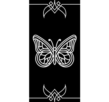 Naklejka dekoracyjna duży motyl - TenStickers
