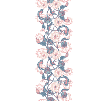 Naklejka na okno magnolia rysunek - TenStickers