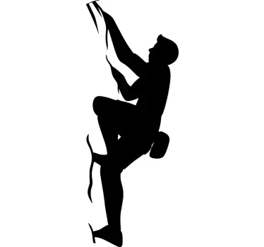 Naklejka wspinaczka górska Alpinista - TenStickers