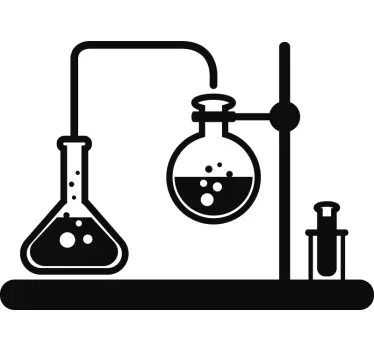 Naklejka edukacyjna eksperymenty - TenStickers