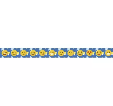 Naklejka na ścianę emoji  - TenStickers