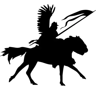 Naklejka patriotyczna Husaria - TenStickers