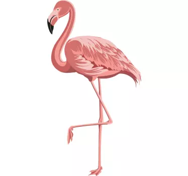 Naklejka ścienna flaming - TenStickers