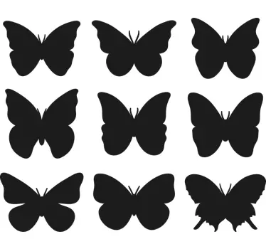 Naklejka wieszak motylki - TenStickers