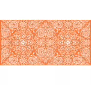 Okleina na meble Dachówka paisley - TenStickers