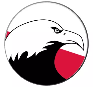 Naklejka ścienna Polski orzeł - TenStickers
