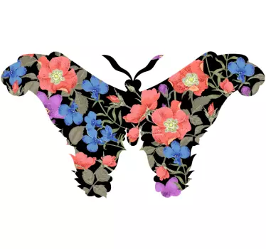 Naklejka ścienna motyle Oryginalny motyl - TenStickers
