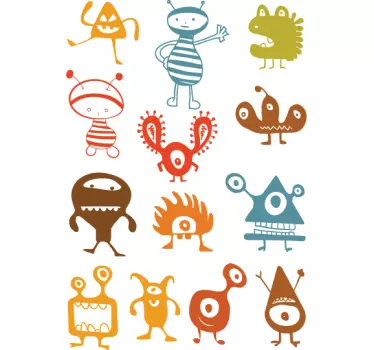 Naklejka dziecięca obcy - TenStickers