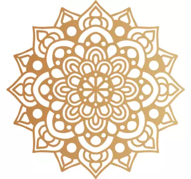 Naklejka ścienna Luksusowa arabeska mandala - TenStickers