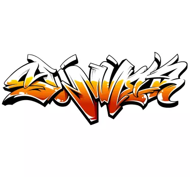 Naklejki zestaw Letnie graffiti - TenStickers