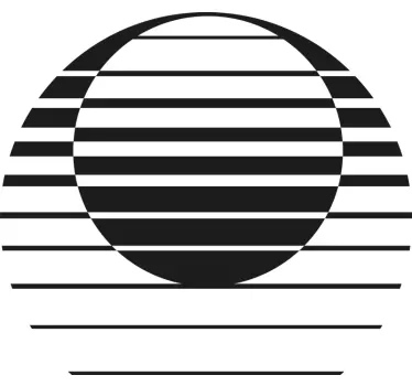 Naklejka na ścianę do salonu Retro słońce - TenStickers