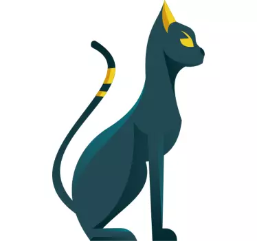Naklejka ścienna Egiptian sfinks ilustracja - TenStickers