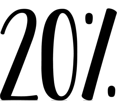 Naklejka wyprzedaż - ekran oferty rabatowej - TenStickers