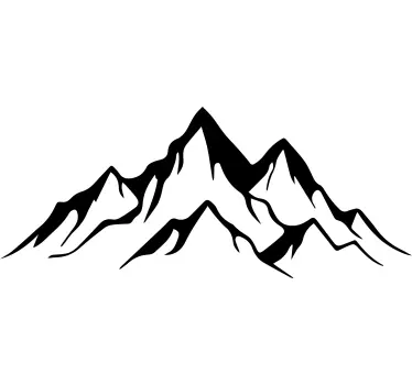 Naklejka ścienna natura Góry i krajobraz - TenStickers