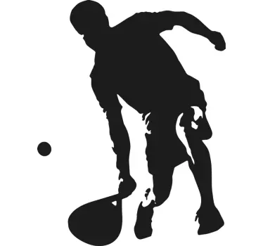 Naklejka na ścianę piłka nożna sportowiec w akcji - TenStickers