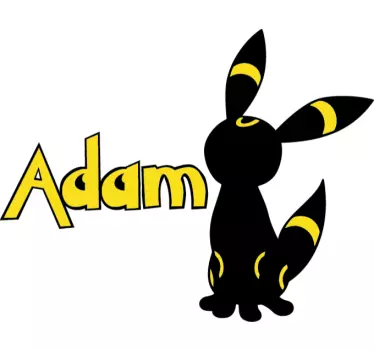 Naklejka ścienna z bajki Pokemon - TenStickers