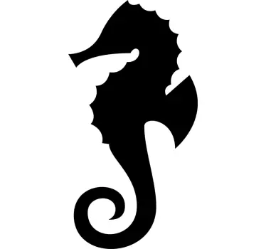 Naklejka ścienna ryby Konik morski - TenStickers