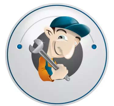 Naklejka hydraulik - TenStickers